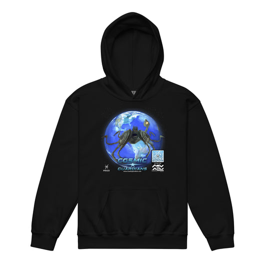 KING LEVIATHAN - Pisces - Cosmic Guardians QR GAME CODE - Hoodie