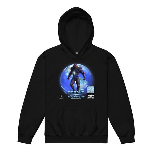 TWIN COMMANDER - Gemini - Cosmic Guardians QR GAME CODE - Hoodie